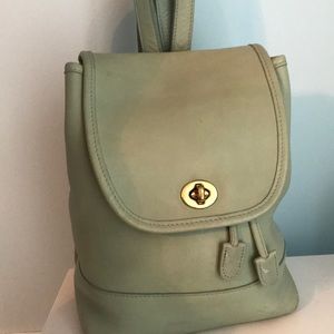 Old Vintage Coach Backpack